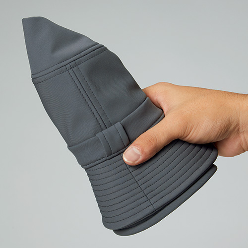 裏面フリースのあったか撥水ハット