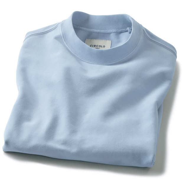 コットン混スウェットシャツ