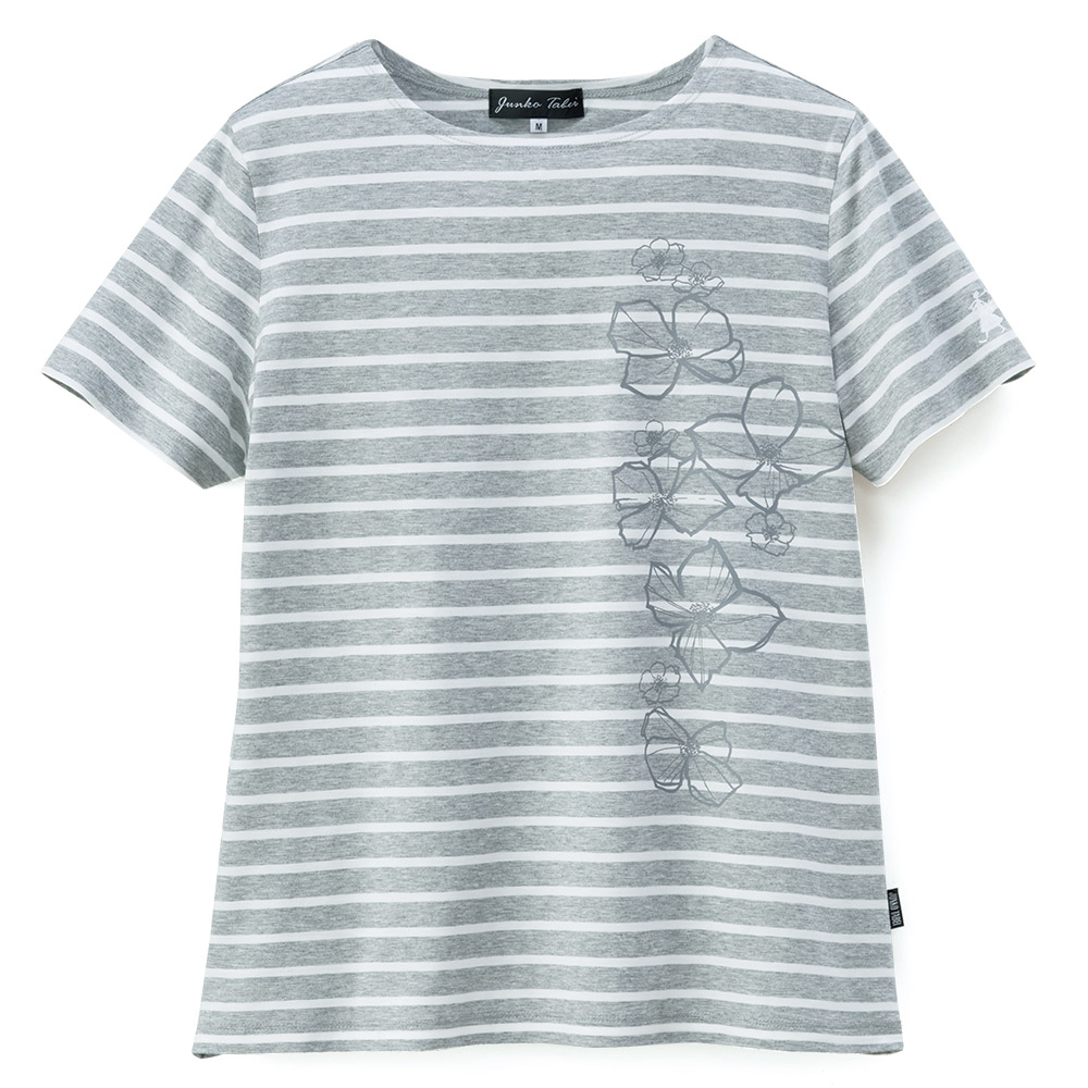 パネルプリント半袖Tシャツ