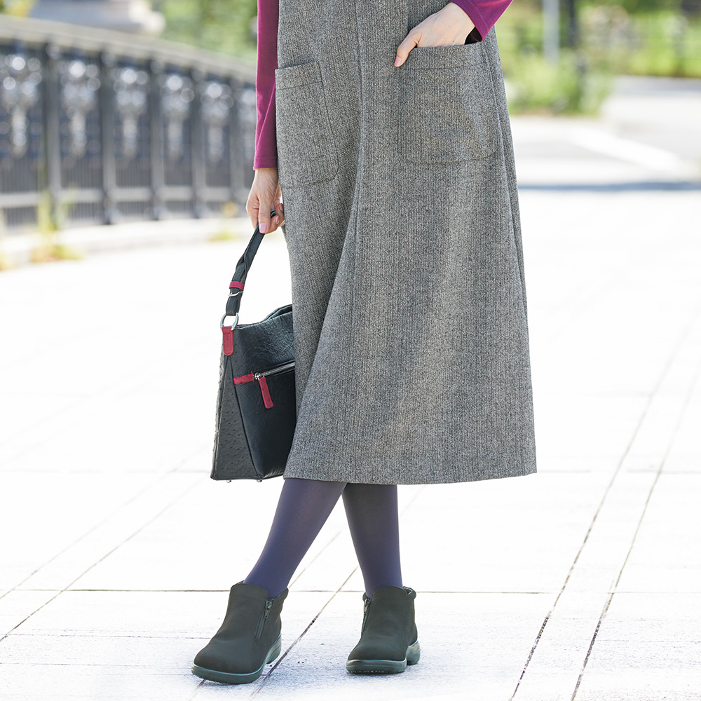 ゴアテックス･スウェード調ショートブーツ