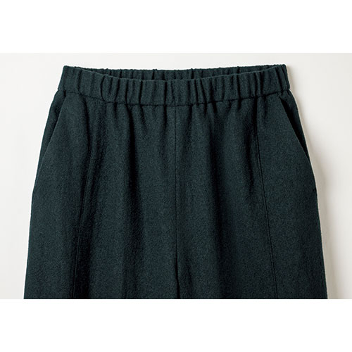 たぽっと九分丈ウールパンツ