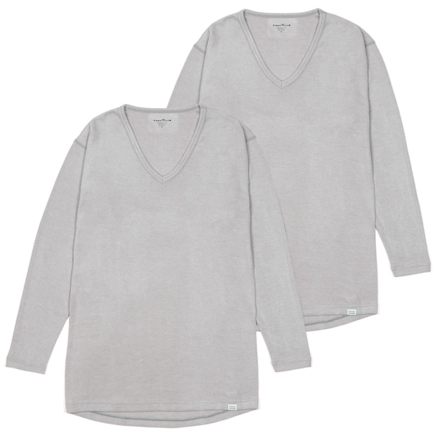 吸湿発熱･アンダーシャツ／同色2枚セット