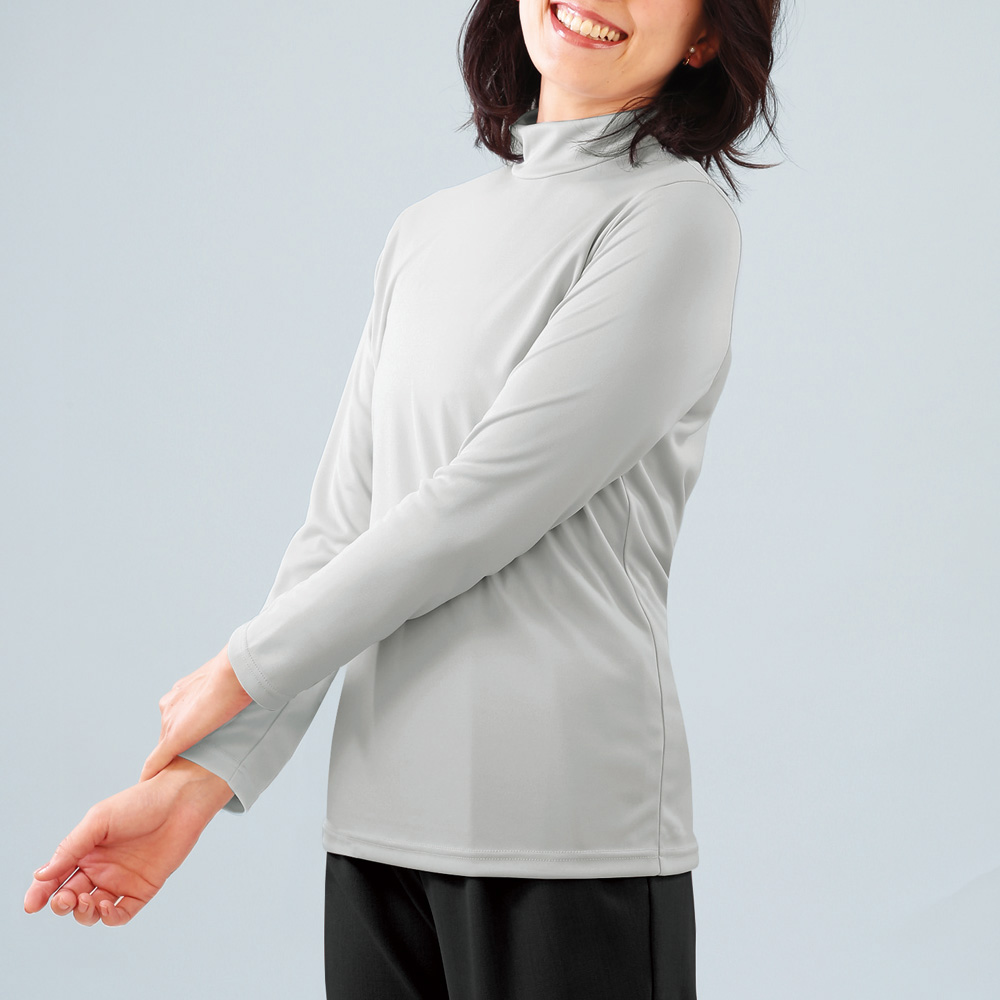 椿オイル加工うるおいプルオーバー／2色組