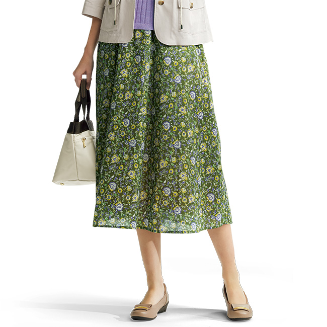 やぎ革ウォーキングパンプス