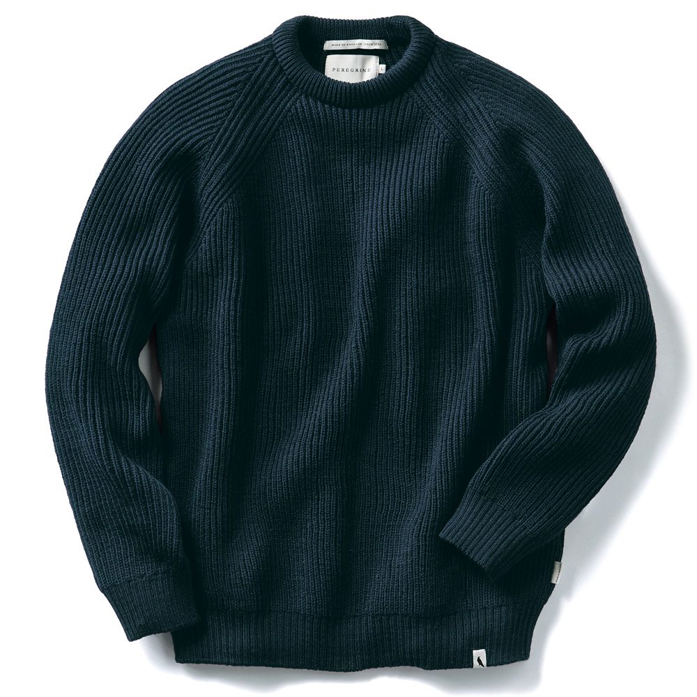 メリノウール クルーネックセーター