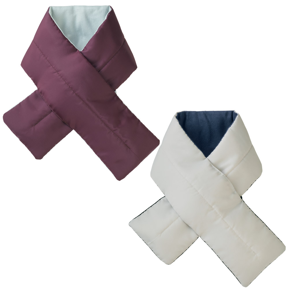 DANNUKU蓄熱保温マフラー／2枚組