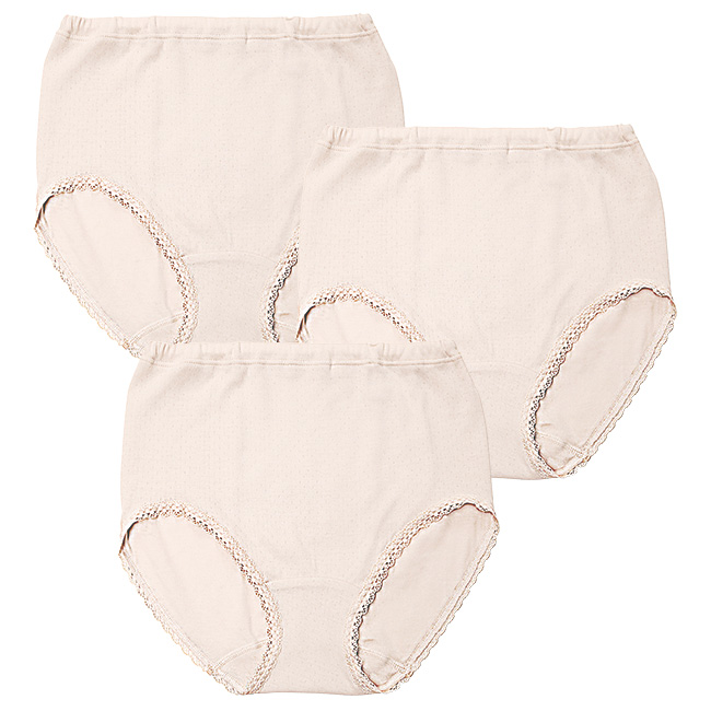 スーピマ綿ガーゼショーツ/3枚組