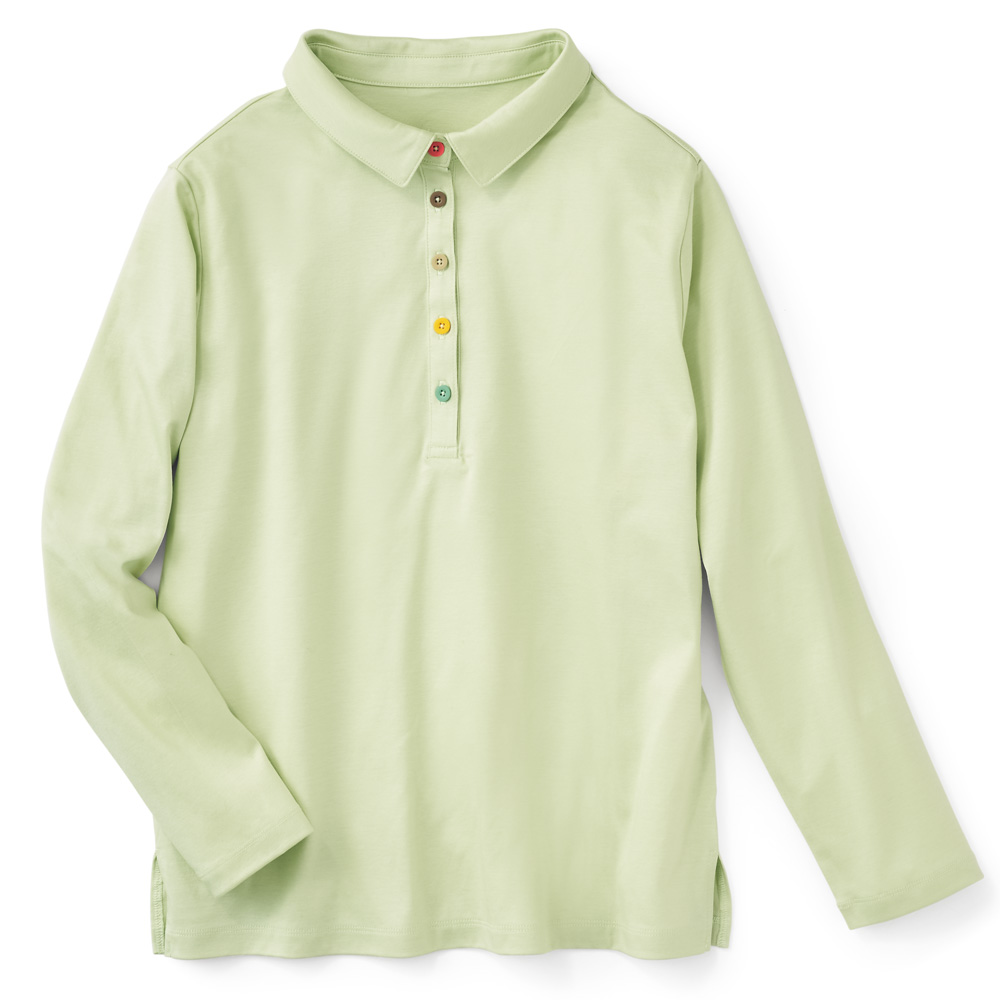 UVカット･カラフルボタンポロシャツ