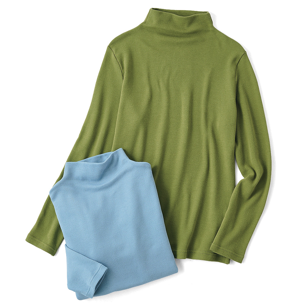 ふんわりコットンプルオーバー／2色セット