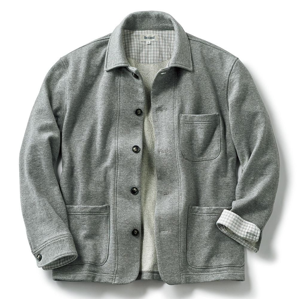 オーコット･裏毛ライトカバーオール