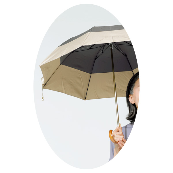 晴雨兼用折りたたみ傘