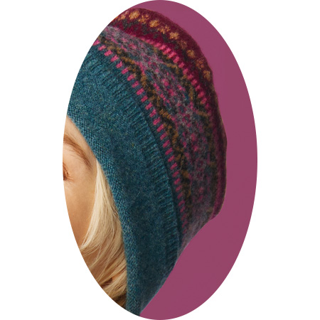 ウールのニット帽