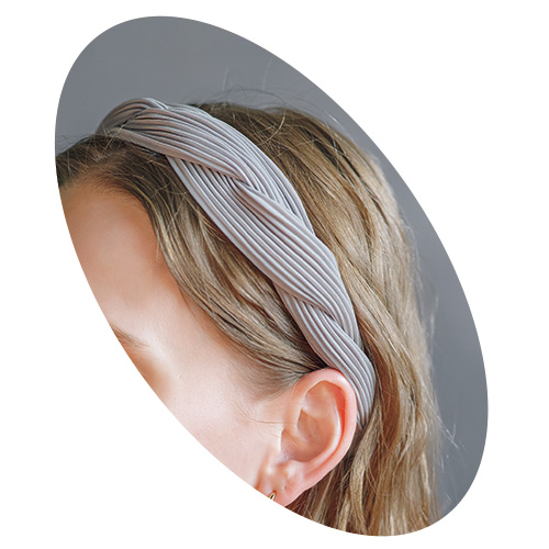 フレキシフィット･プリーツヘアバンド