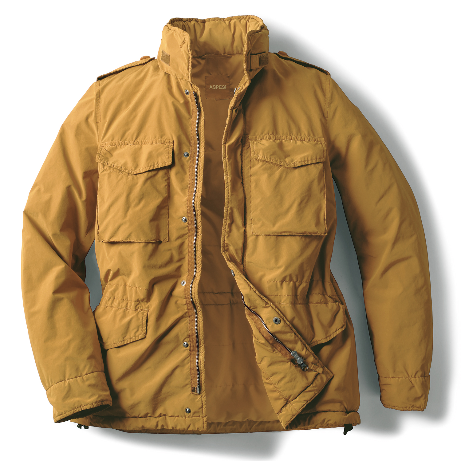 Aspesi ガーメントダイ フィールドジャケット ライトアップオンラインストア