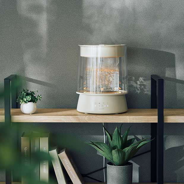 ガラススチーム加湿器／グラス