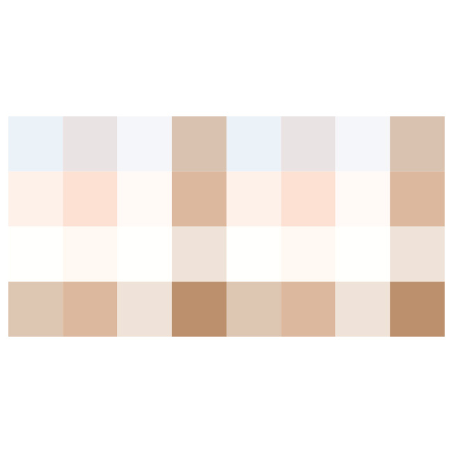 カシミヤシルクストール／モザイク