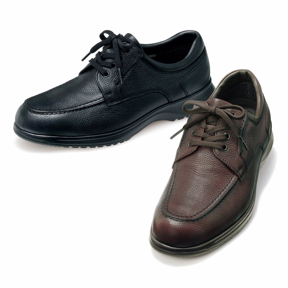 4E・ゴアテックス・レザーUチップシューズ