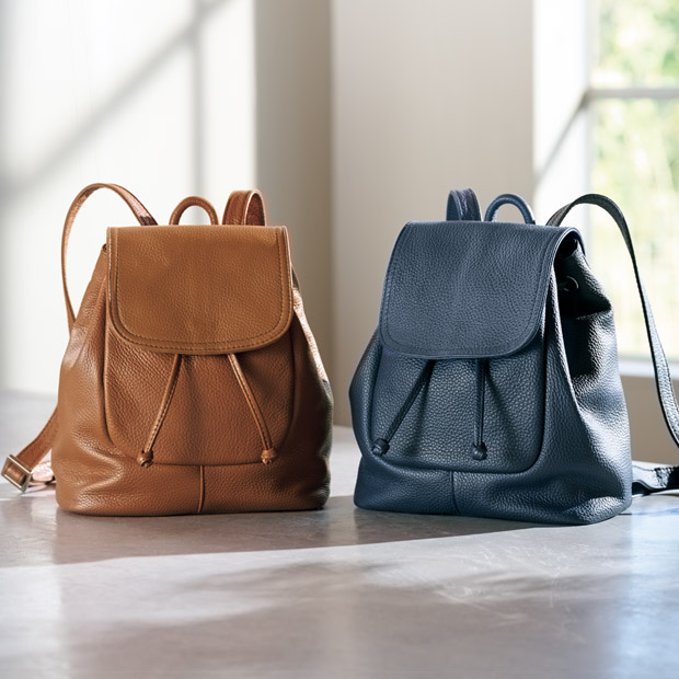 柔らかレザー･リュック