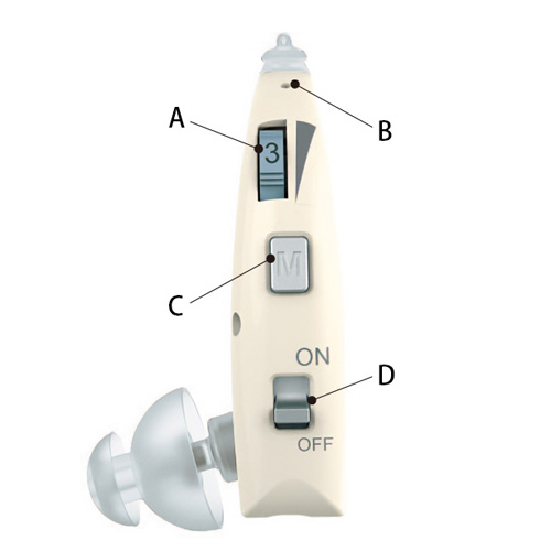 耳掛け型集音器