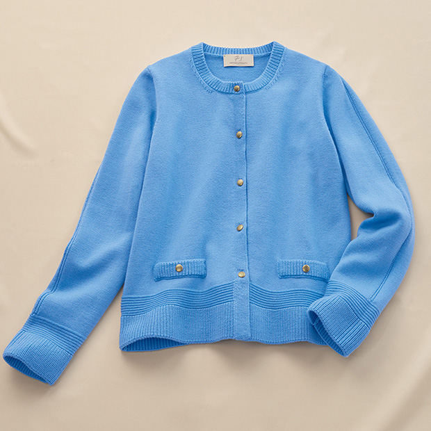 ウールニットジャケット