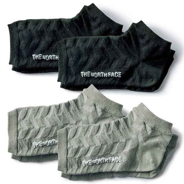TNFサンダルソックス／2色×2足セット