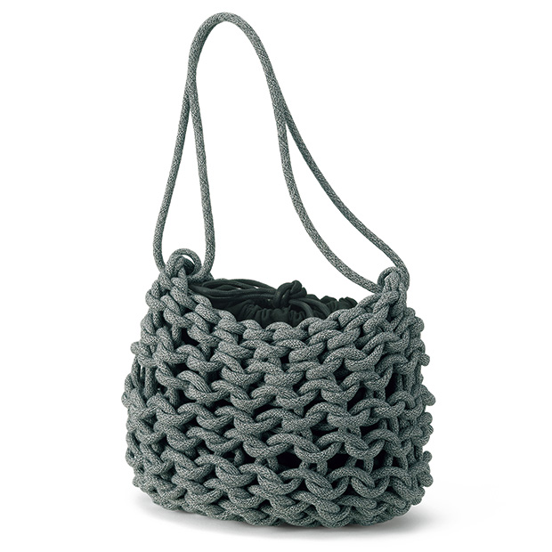 手編みショルダーバッグ