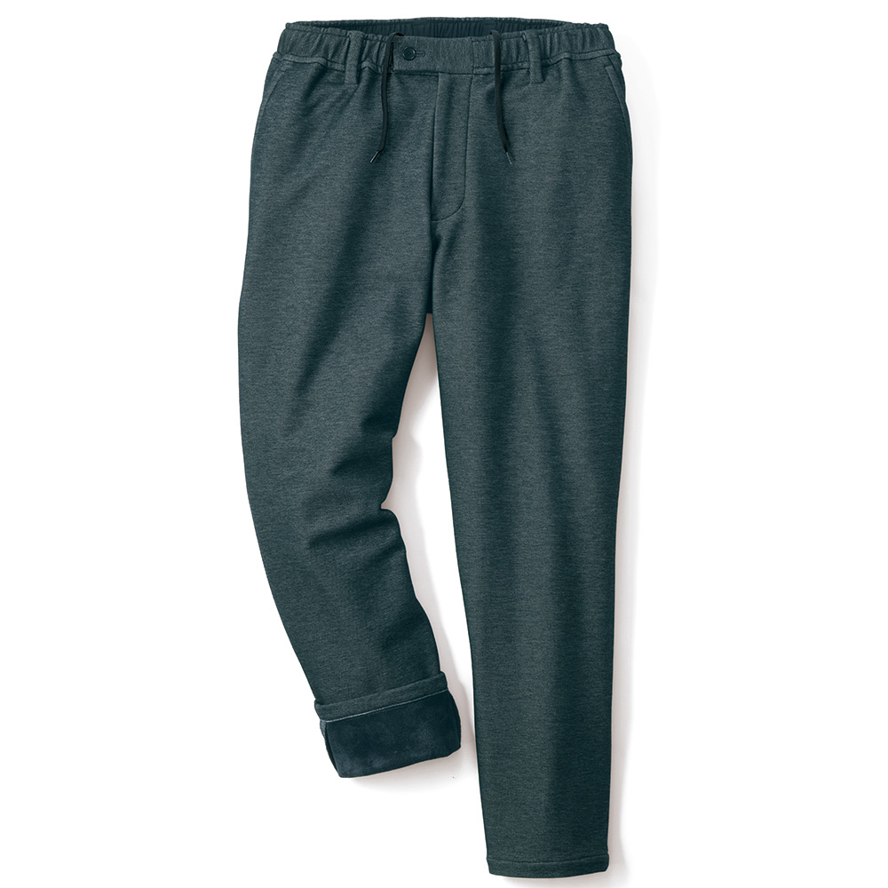 のびのび裏起毛の楽々イージーパンツ