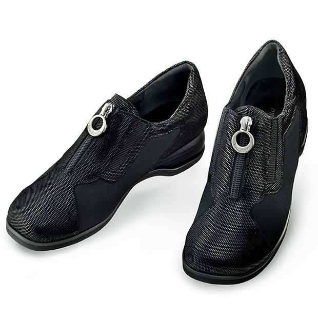 ジップアップスニーカー