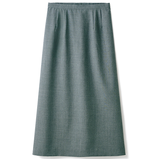 ウォッシャブルウールスカート