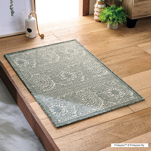 ベルギー製ゴブラン織玄関マット／タイミ／50cm&times;80cm