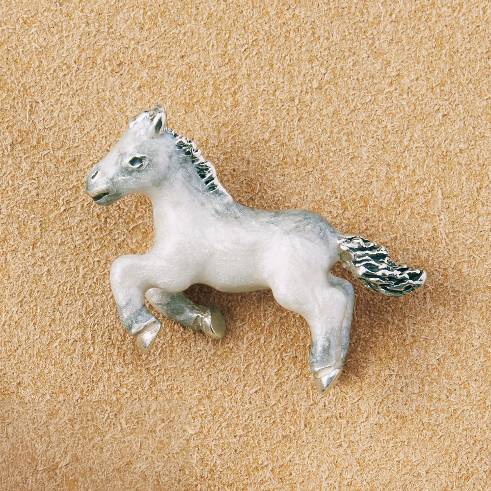 ピンブローチ／ウマ