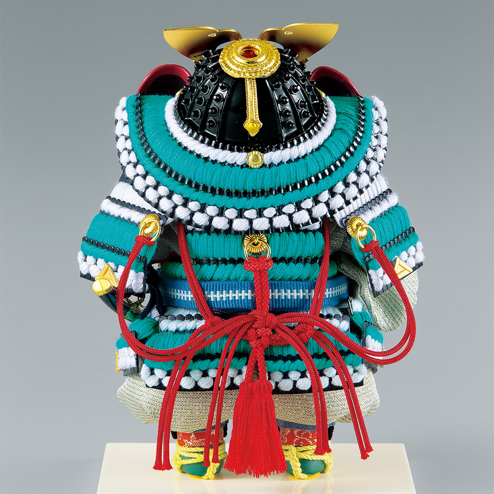 正絹鎧着大将飾り