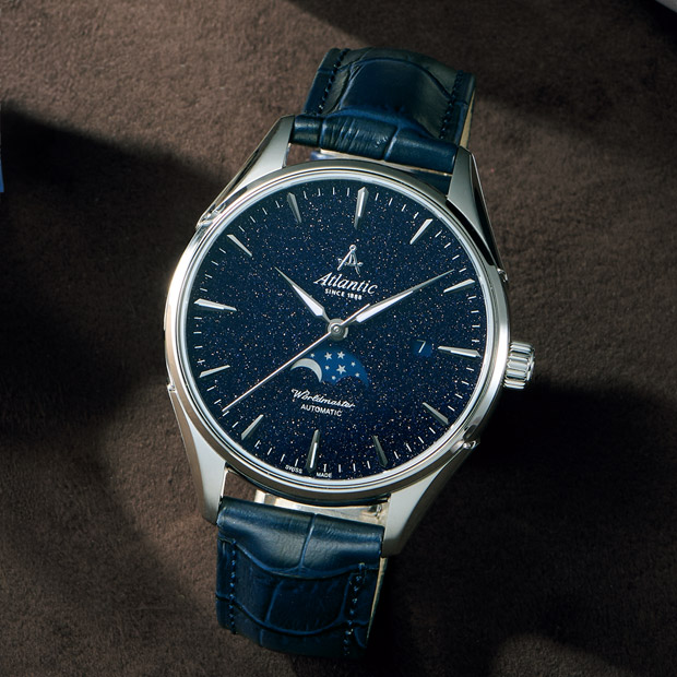 自動巻き腕時計／ムーンフェイズ