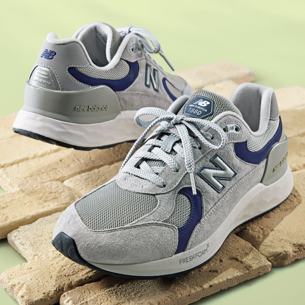 スウェード･4Eウォーキングシューズ／1880v2