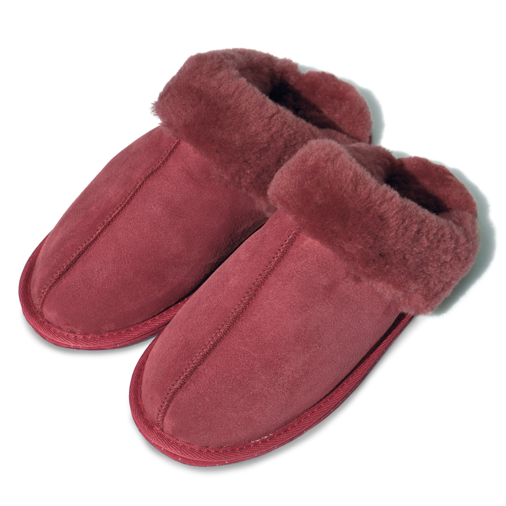ダブルフェイスムートンスリッパ2足セット