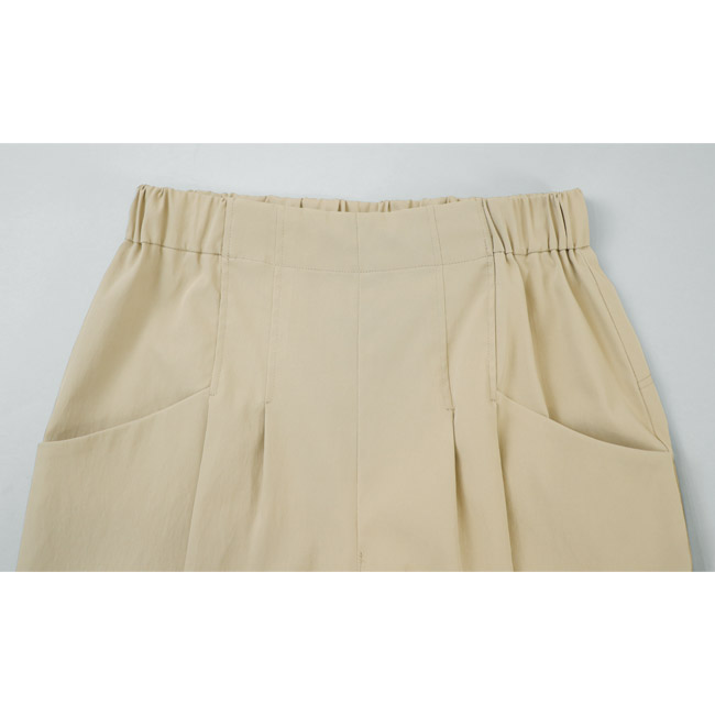 ハイストレッチ･ツータックパンツ