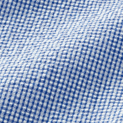 シアサッカーマイクロギンガムチェックシャツ