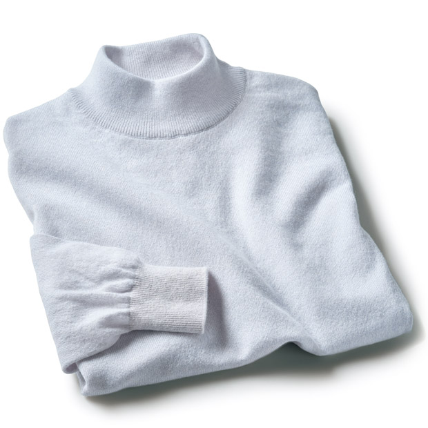 12ゲージ･カシミヤモックネックセーター