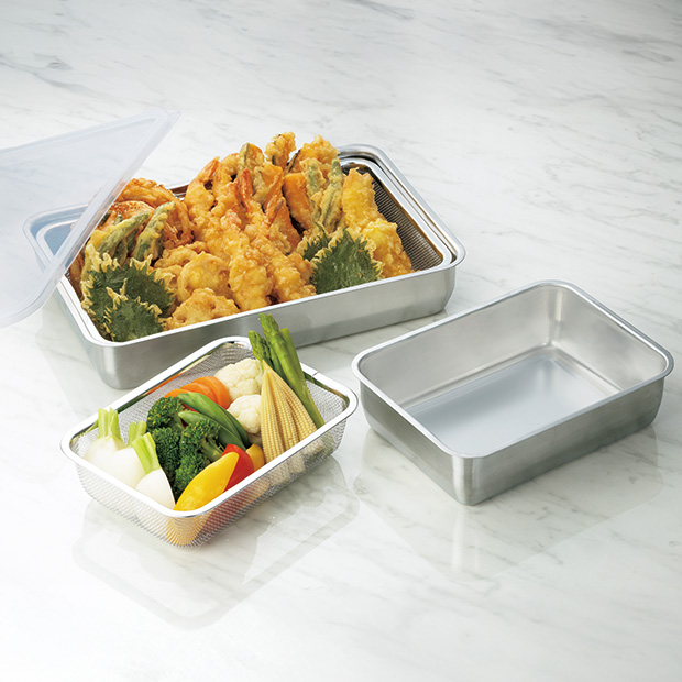 下ごしらえバット･ザル2サイズセット