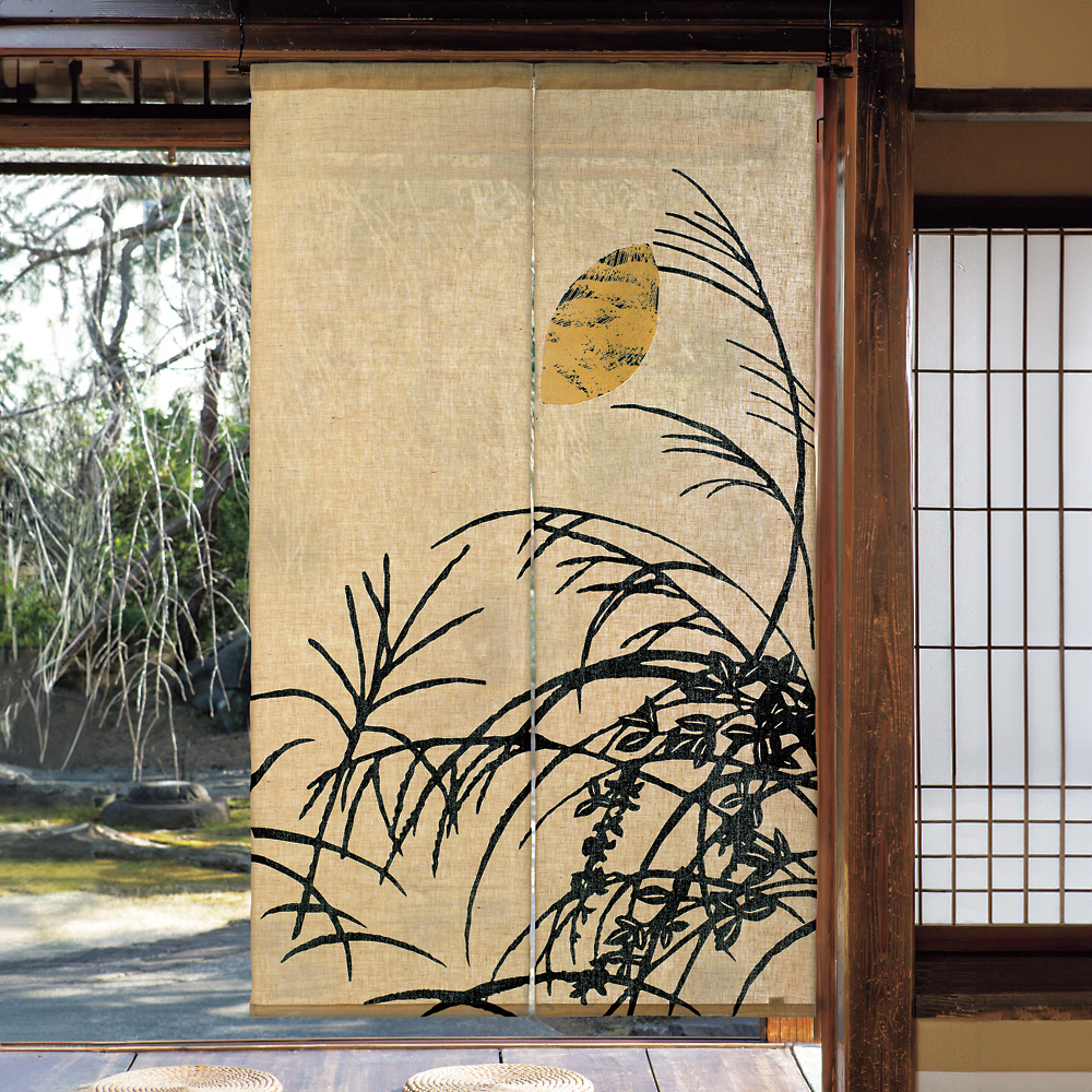 万葉舎　秋　のれん 万葉舎 秋 のれん 【公式通販】