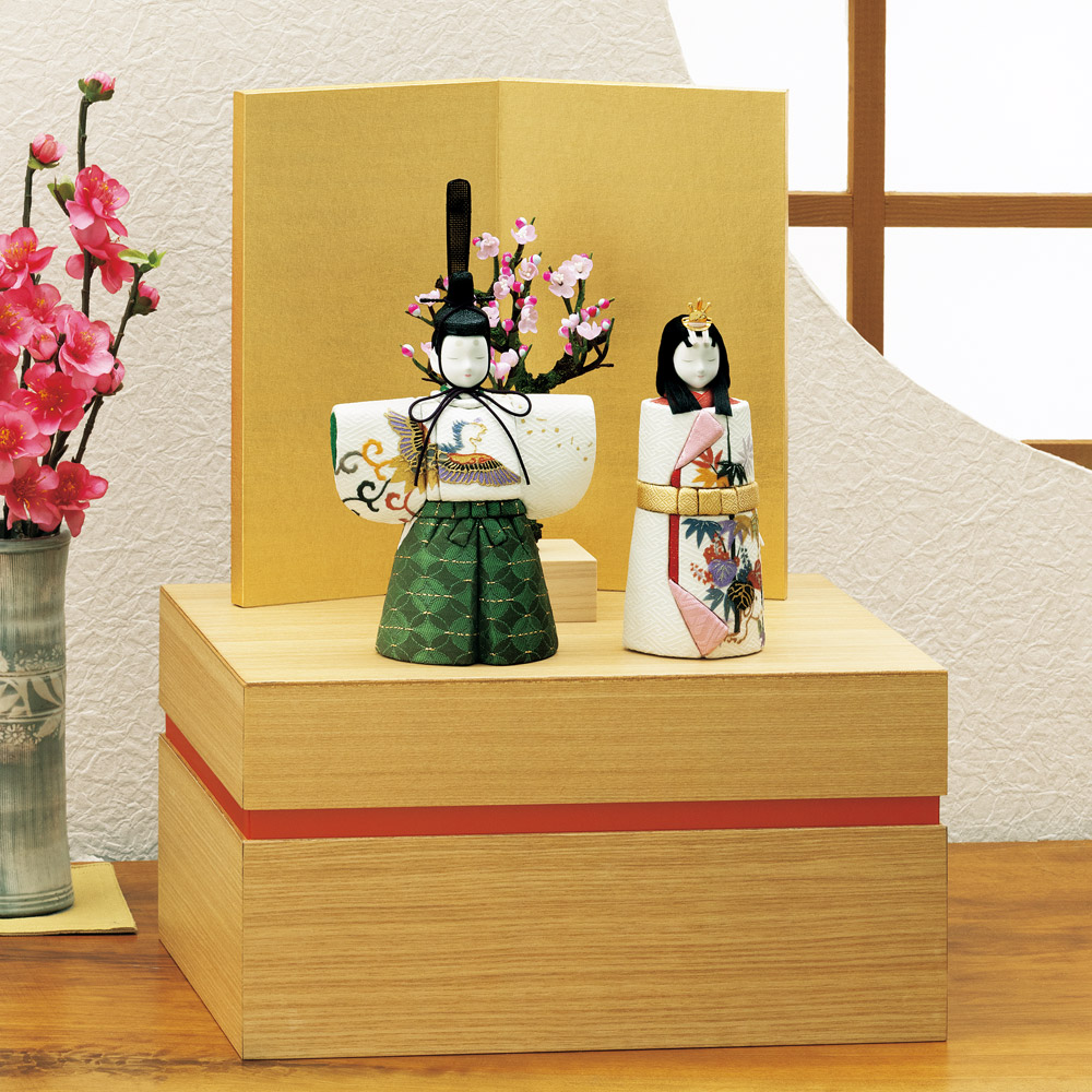 立雛「金彩／高円立雛」（収納式）