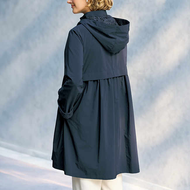 レース使い撥水コート