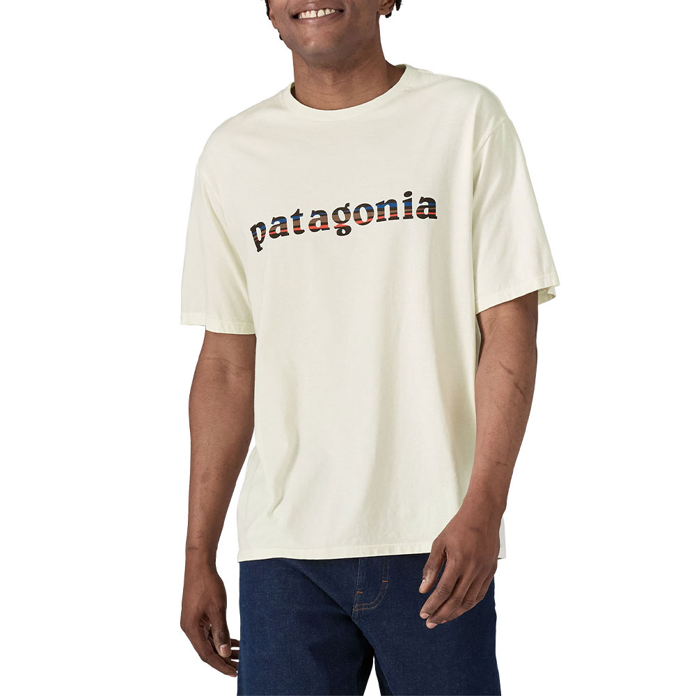 メンズ･73テキスト･ロゴ･オーガニック･Tシャツ