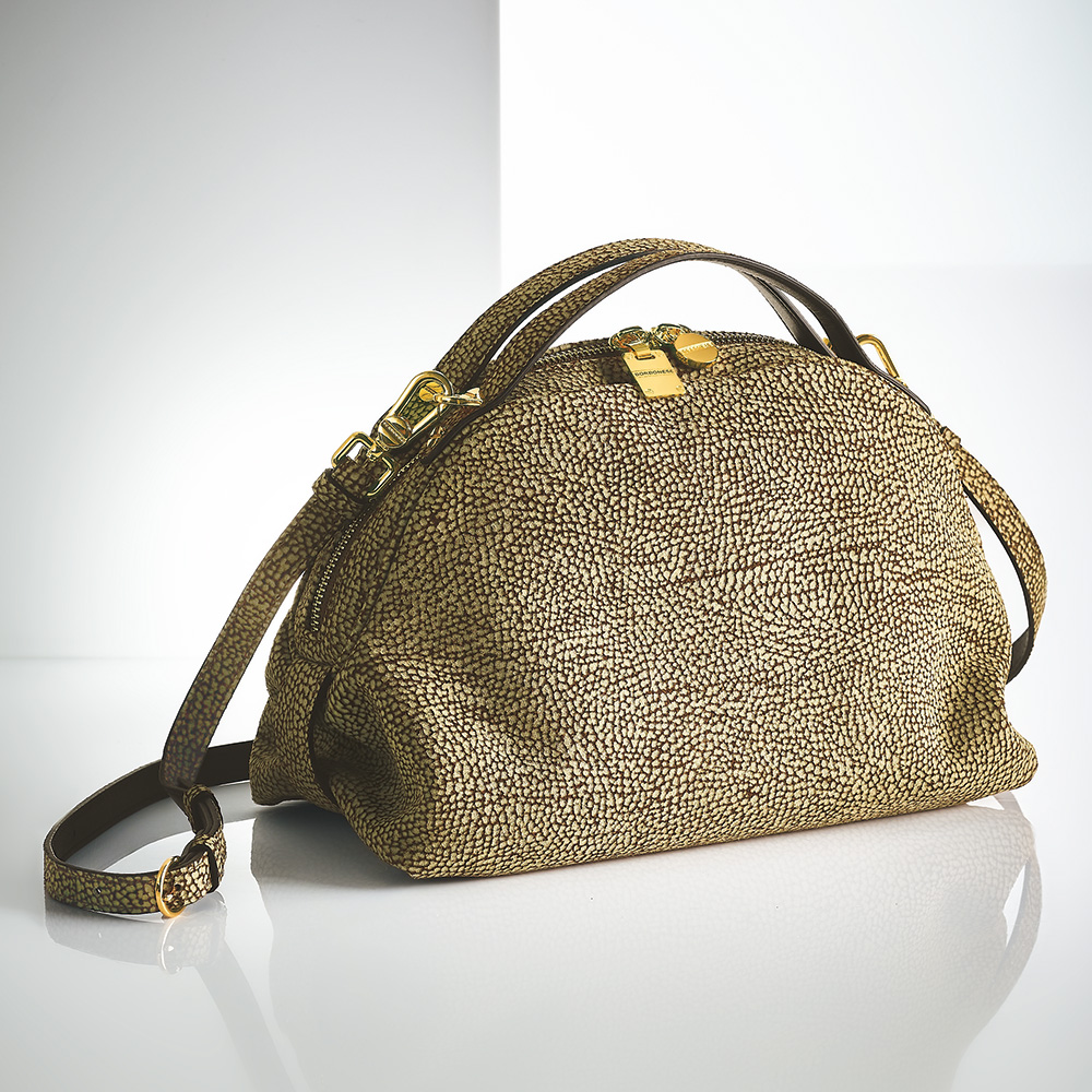 ラムスウェード･ハンドバッグ