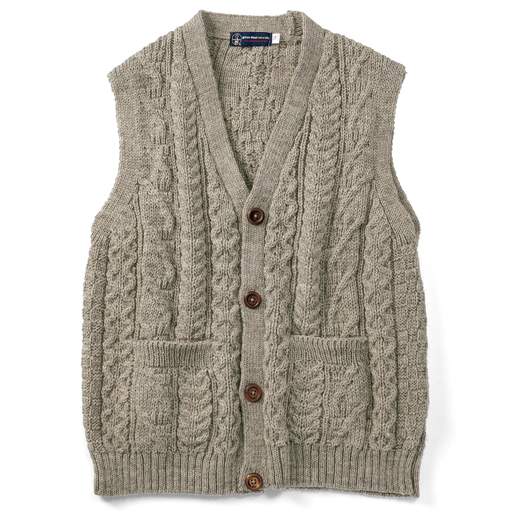 ブリティッシュウール･フィッシャーマンズベスト