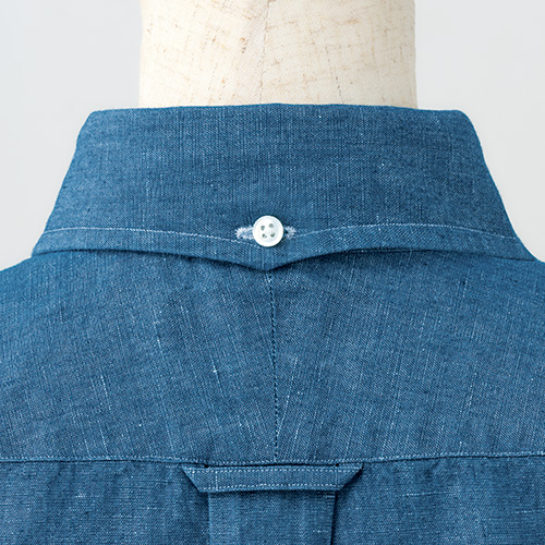 コットンリネンダンガリーシャツ／当社限定