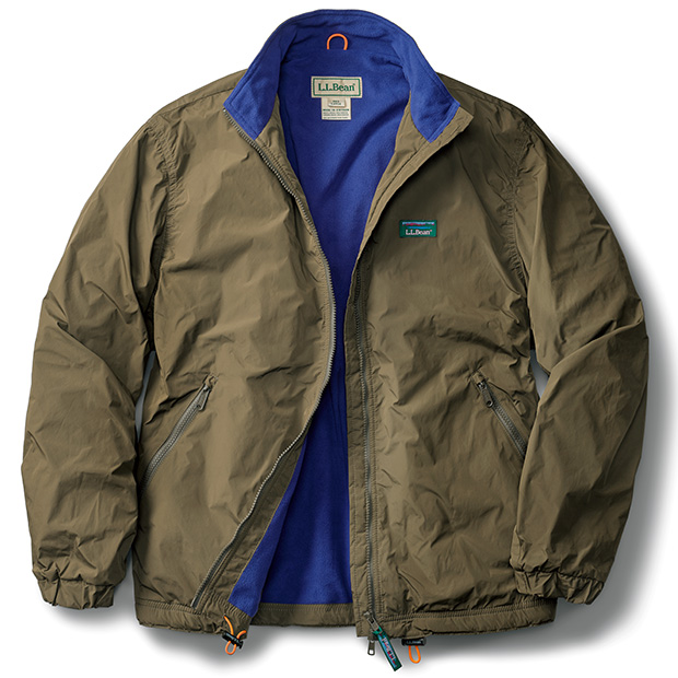 フリースライニングジャケット