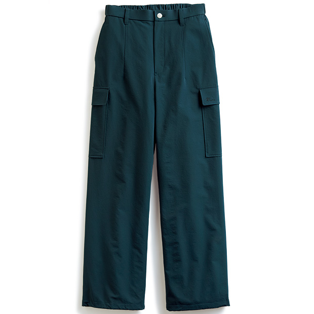 スコーロン素材のイージーベイカーパンツ