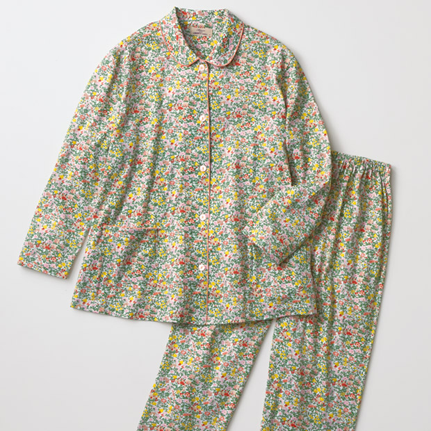 リバティプリント天竺パジャマ／バビンドン