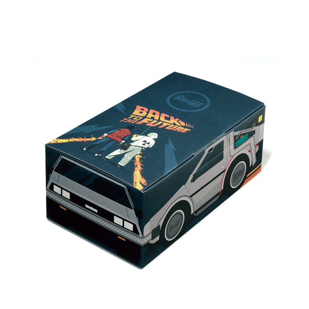 シュタイフ バック トゥ ザ フューチャー ドクとマーティ ライトアップオンラインストア